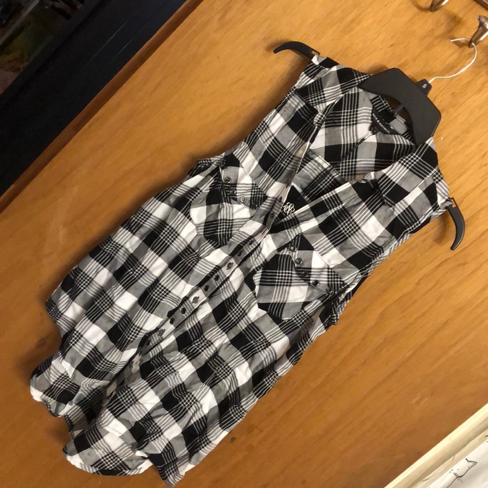 Plaid summer button-down